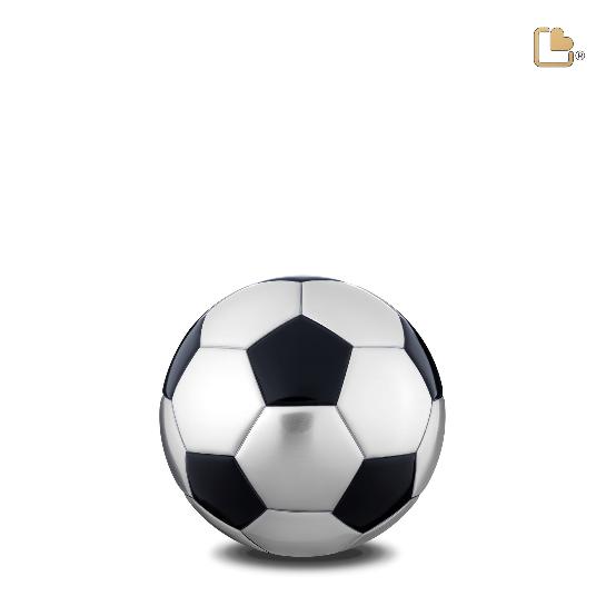 Voetbal zwart/tin mini