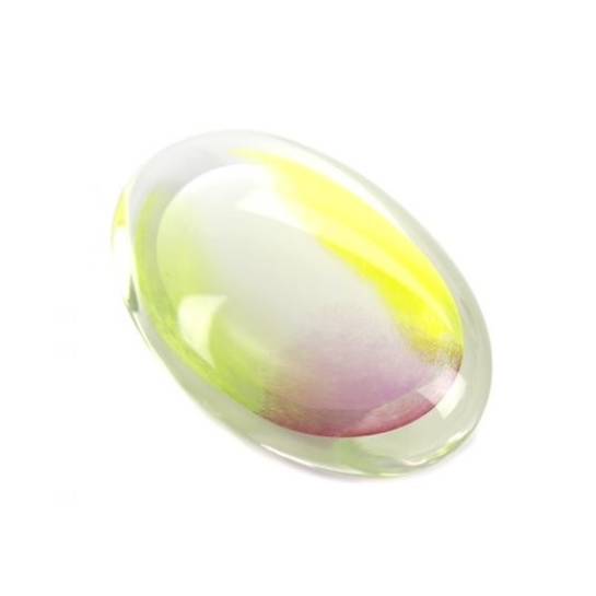 Pebble ovaal opaque pastel