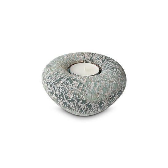 Balance-line keramiek Tealight Ocean blue