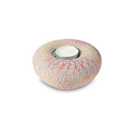 Balance-line keramiek Tealight Rainbow red