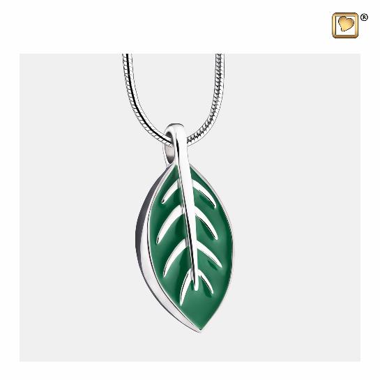Elegant Leaf hanger groen/zilver