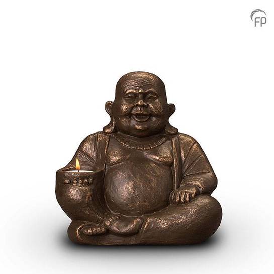 Boeddha met waxinelichthouder