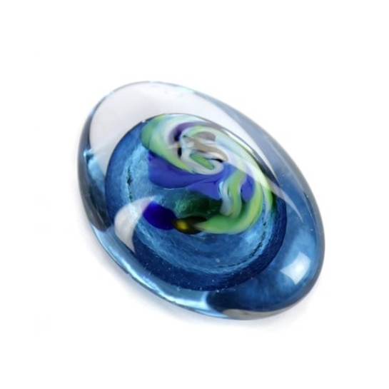 Pebble ovaal Multi kleuren blauw