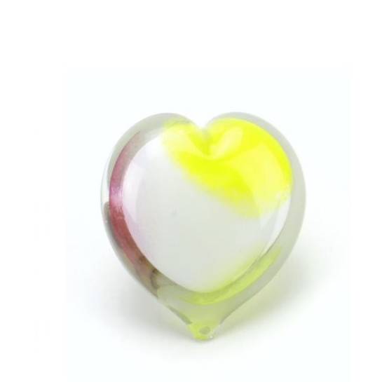 Pebble hart opaque pastel