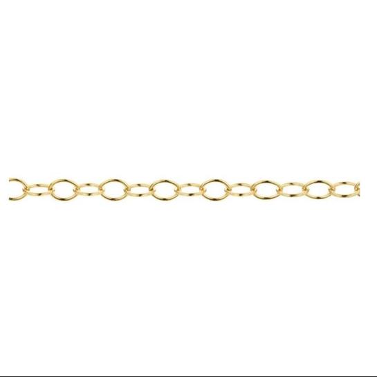 Tadblu ketting goudkleurig 45 cm