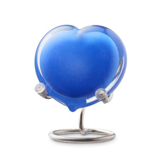 Pebble hart baby blauw