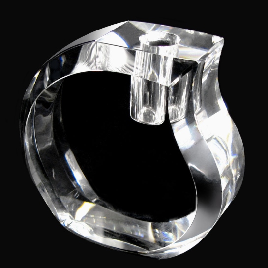 Druppel met as (8 cm)