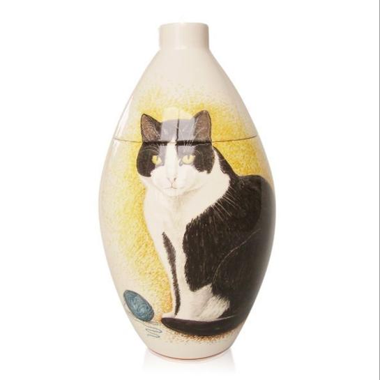 Kat zwart/wit 3,5+ liter