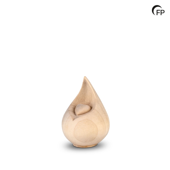 Celest houten urn klein - 