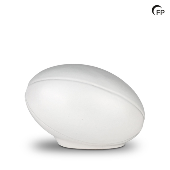 Rugbybal wit -