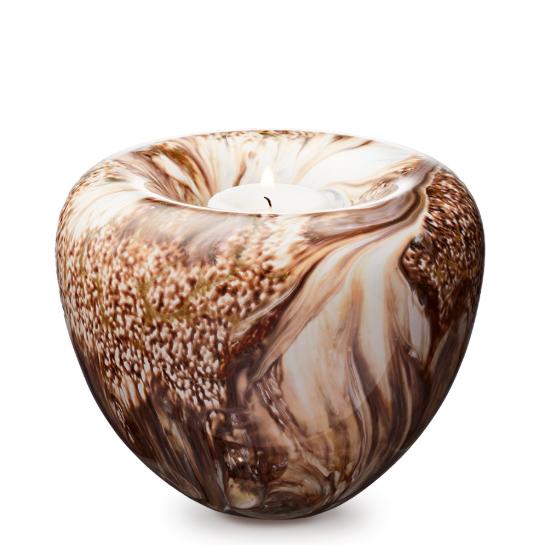 Elan-line Marble earth theelicht Elan-line Marble earth theelicht