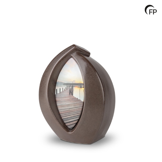 Forever framed donkerbruin medium -
