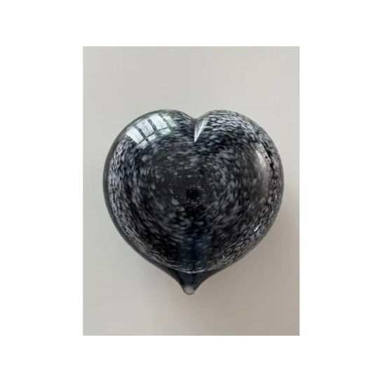 Hart Zwart-wit-melange